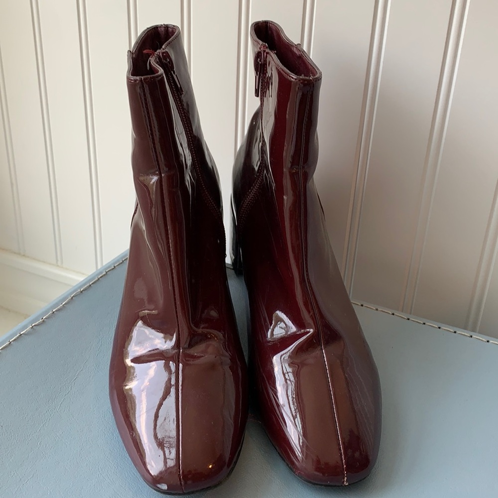 Forever 21- dark red booties